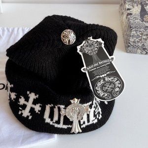 Chrome Hearts comes with a dust bag and iron logo sweater cap for both men and w